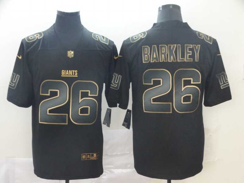 Nike Giants 26 Saquon Barkley Black Gold Vapor Untouchable Limited Jersey,We sell and wholesale Nike Giants 26 Saquon Barkley Black Gold Vapor Untouchable Limited Jersey on line form chian!